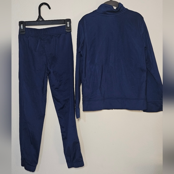 Nike Boys Size 7 Sweat Set Navy Blue - Picture 7 of 11